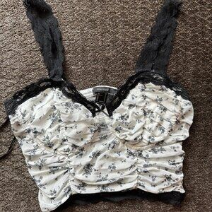 Forever 21 Women's multi Crop-top